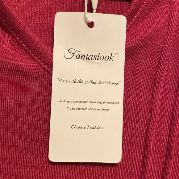 Brand New Fantaslook Long Sleeve Top…size S - Picture 6 of 6
